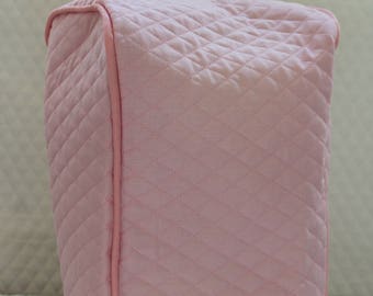Pink Quilted Food Processor Cover