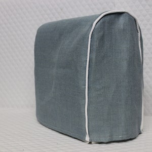 Baby Blue Burlap KitchenAid Mixer Cover