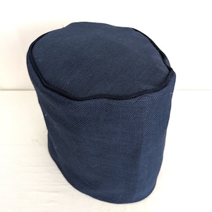 Dunkelgrüne Jute-Instant-Topfabdeckung
