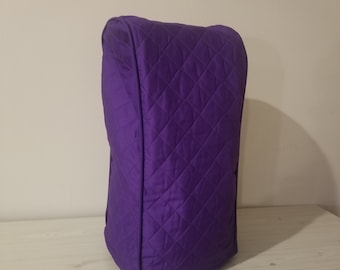 Purple Quilted Food Processor Cover