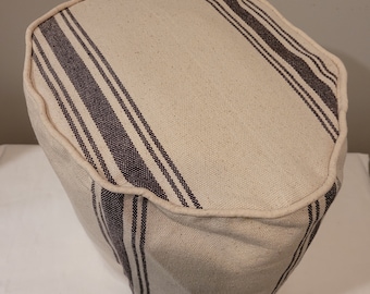 Gray Feedsack Keurig Cover