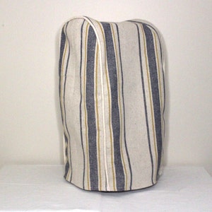 Blue and Gold Feedsack Ninja Cover