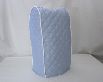 Baby Blue Quilted Food Processor Cover