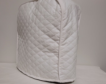 White Quilted Ninja Swirl Cover