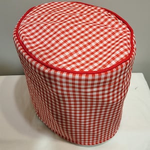 Red Check Slow Cooker Cover