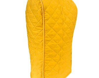 Canary Quilted Coffee Maker Cover