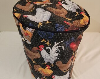 Dark Rooster Slow Cooker Cover