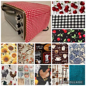 Toaster Oven Cover with Pockets