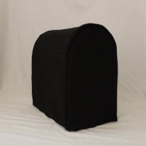 Black Burlap KitchenAid Mixer Cover