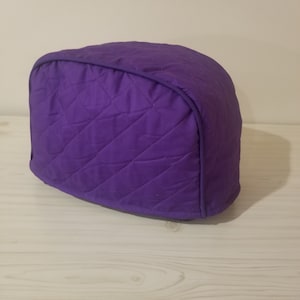 Purple Quilted Toaster Cover