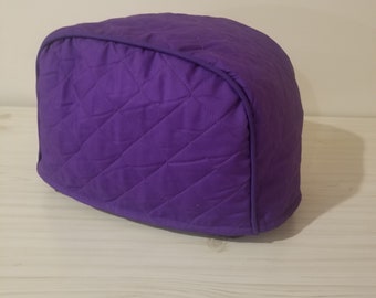 Purple Quilted Toaster Cover