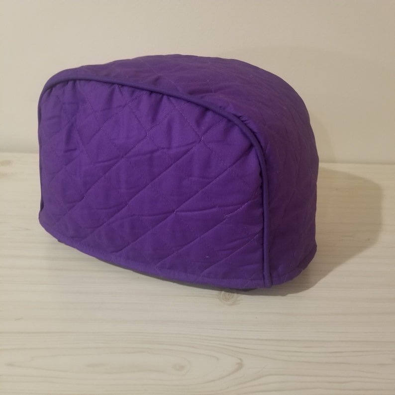 Purple home - Purple Quilted Toaster Cover