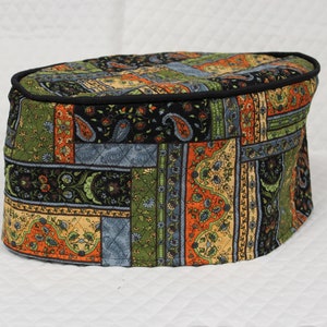 Black Patch Layered  Slow Cooker Cover