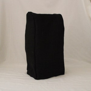 Black Burlap Ninja Cover