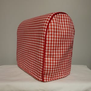 Red Check KitchenAid Cover