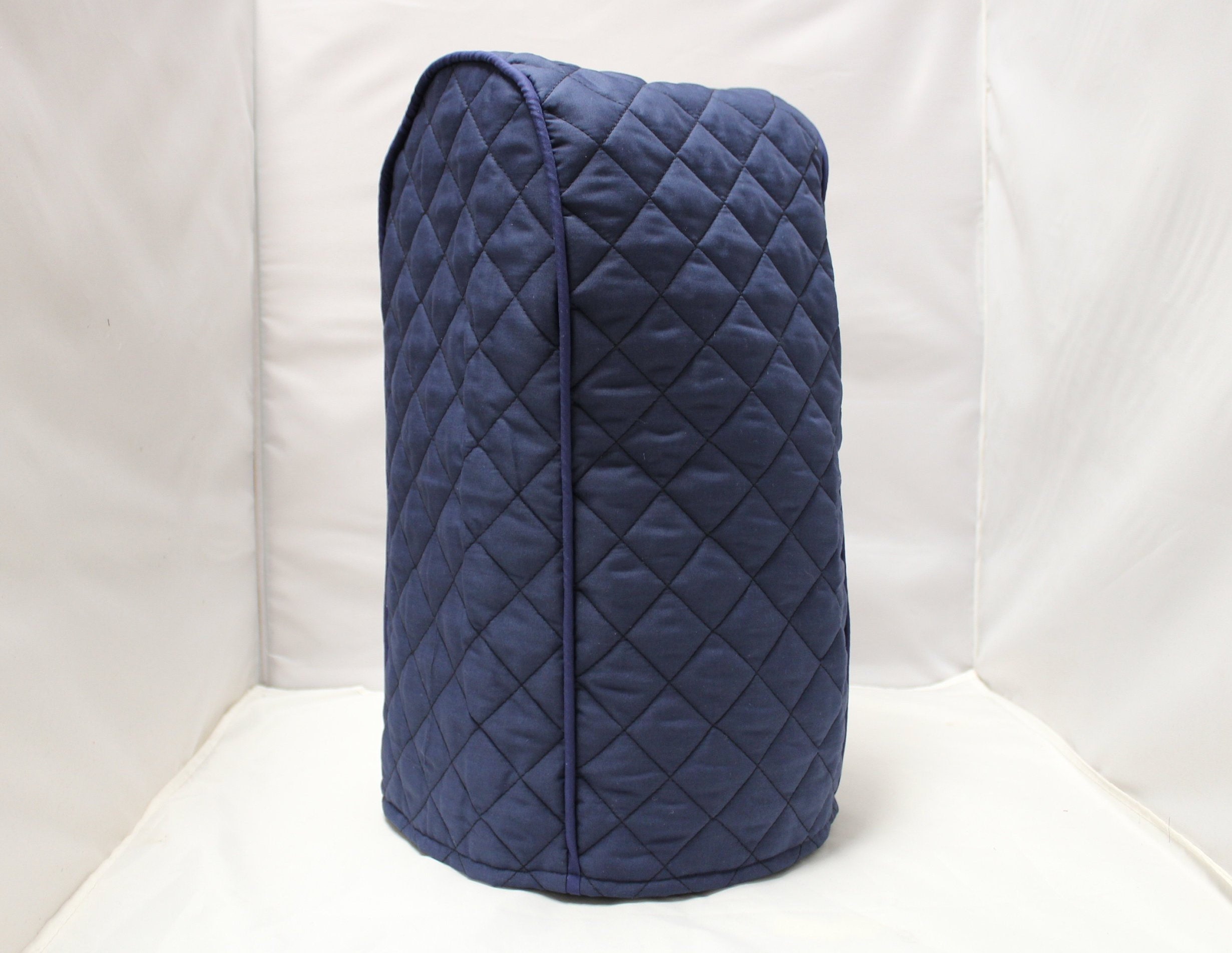 Navy Quilted Coffee Maker Cover Etsy