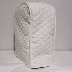 Cream Quilted Ninja Creami Cover
