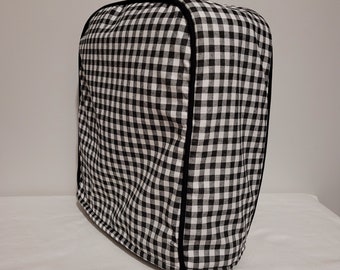 Black Check Ninja Swirl Cover