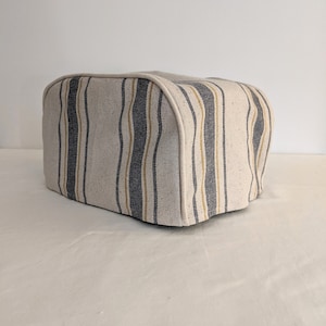 Blue and Gold Feedsack Ninja Foodi Grill Cover