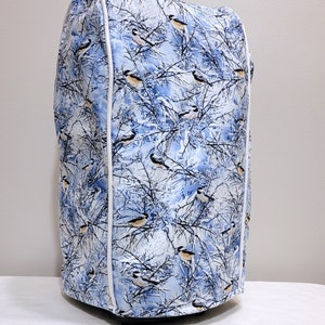 Snowscape Birds Vitamix Cover