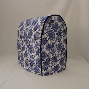Blue Floral KitchenAid Cover