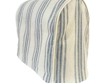 Blue 12 Stripe Feedsack KitchenAid Mixer Cover