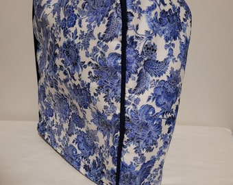 Blue Floral Ninja Swirl Cover