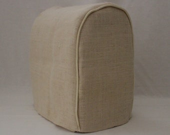Cream Burlap KitchenAid Mixer Cover