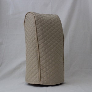 Beige gesteppte Blender Cover