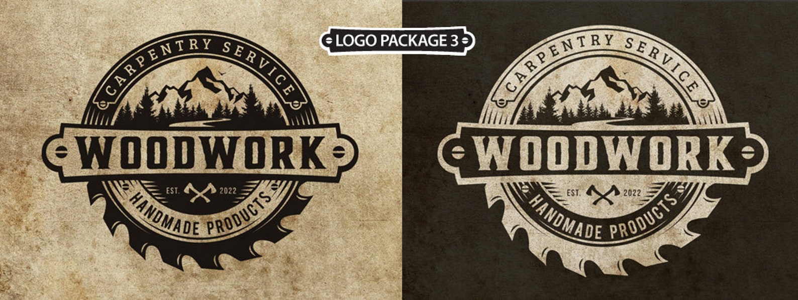 Logo Design - Woodwork and Carpentry Logo - Custom Logo - Business Logo ...