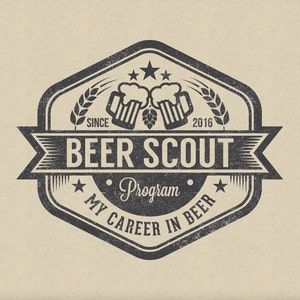 Business Logo - Business Branding - Beer - Emblem Logo - Badge - Beer bar - Brewery logo - Beer label - Craft beer