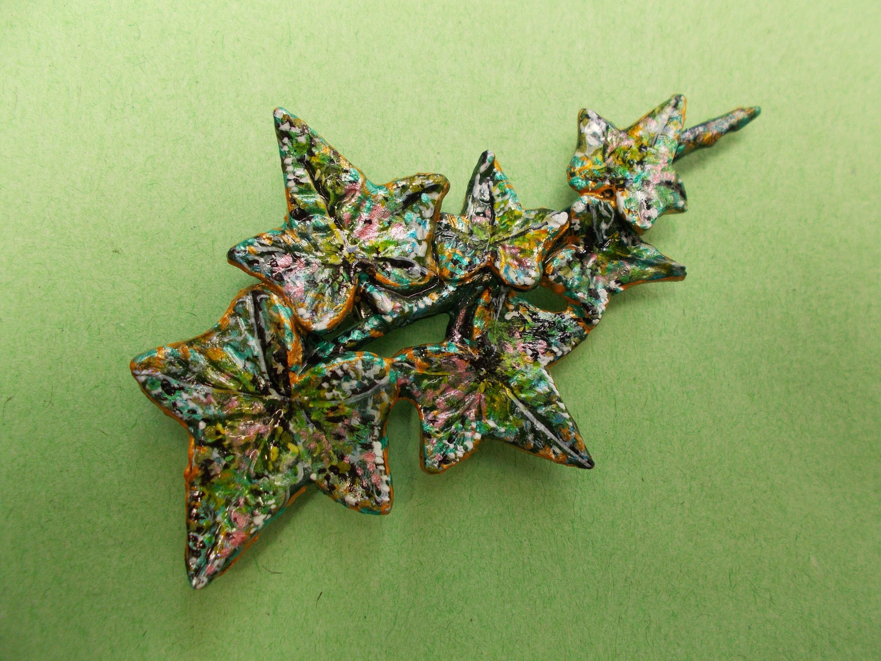 Ivy Leaf Brooch 