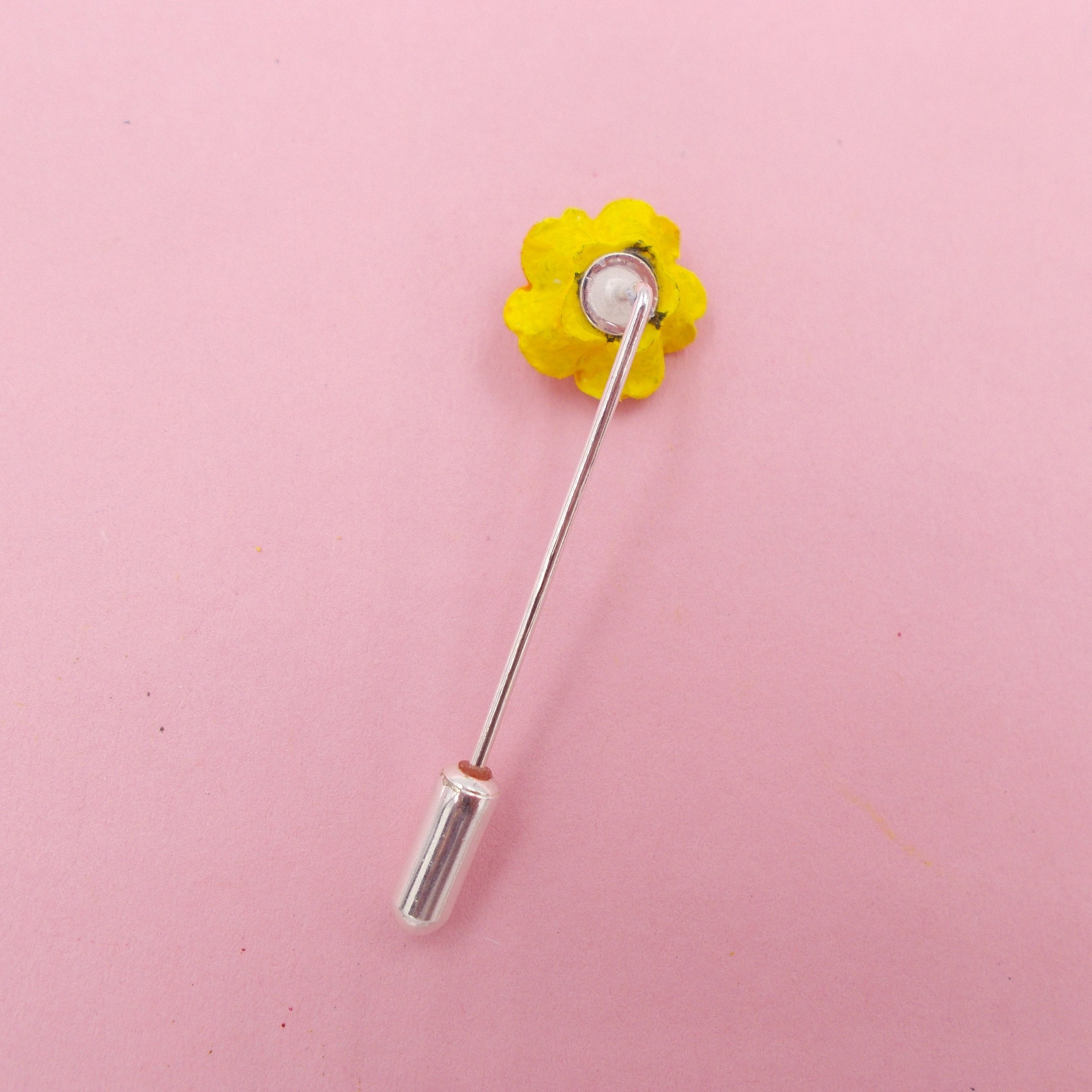 Tiny DAFFODIL PIN Yellow Daffodil Pin Spring Floral Wedding Etsy