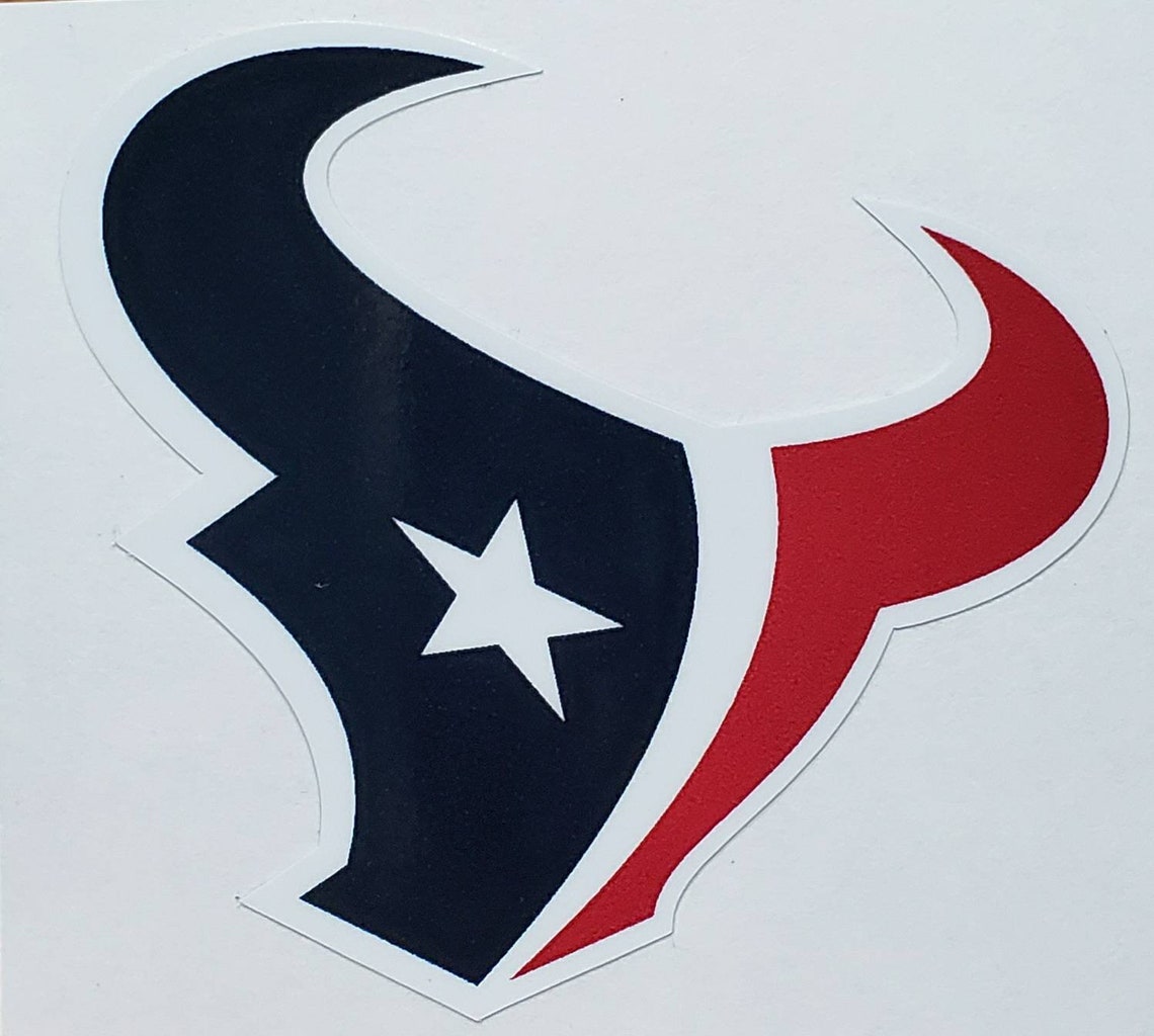 Houston Texans Decal/sticker Etsy