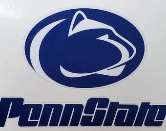 Penn State Lions Vinyl Sticker Decal *SIZES* Cornhole Wall Car Truck