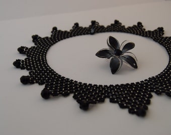 Beaded Necklace , Handmade Necklace ,  Elegant Necklace  , Beaded Jewellery  , Ladies Gift , Handmade Item , Necklace , Jewellery