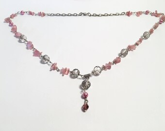 Beaded Necklace , Handmade Necklace  , Elegant Necklace ,  Beaded Jewellery ,  Ladies Gift , Handmade Item , Necklace , Jewellery