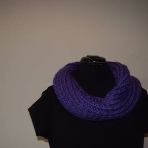 Infinity Scarf , Chunky Scarf , Hand Knitted Scarf , Scarves , Ladies ...