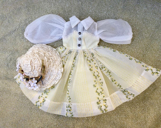 Hold for Susan 1950’s Vogue Jill Factory Tagged GARDEN PARTY Dress ...