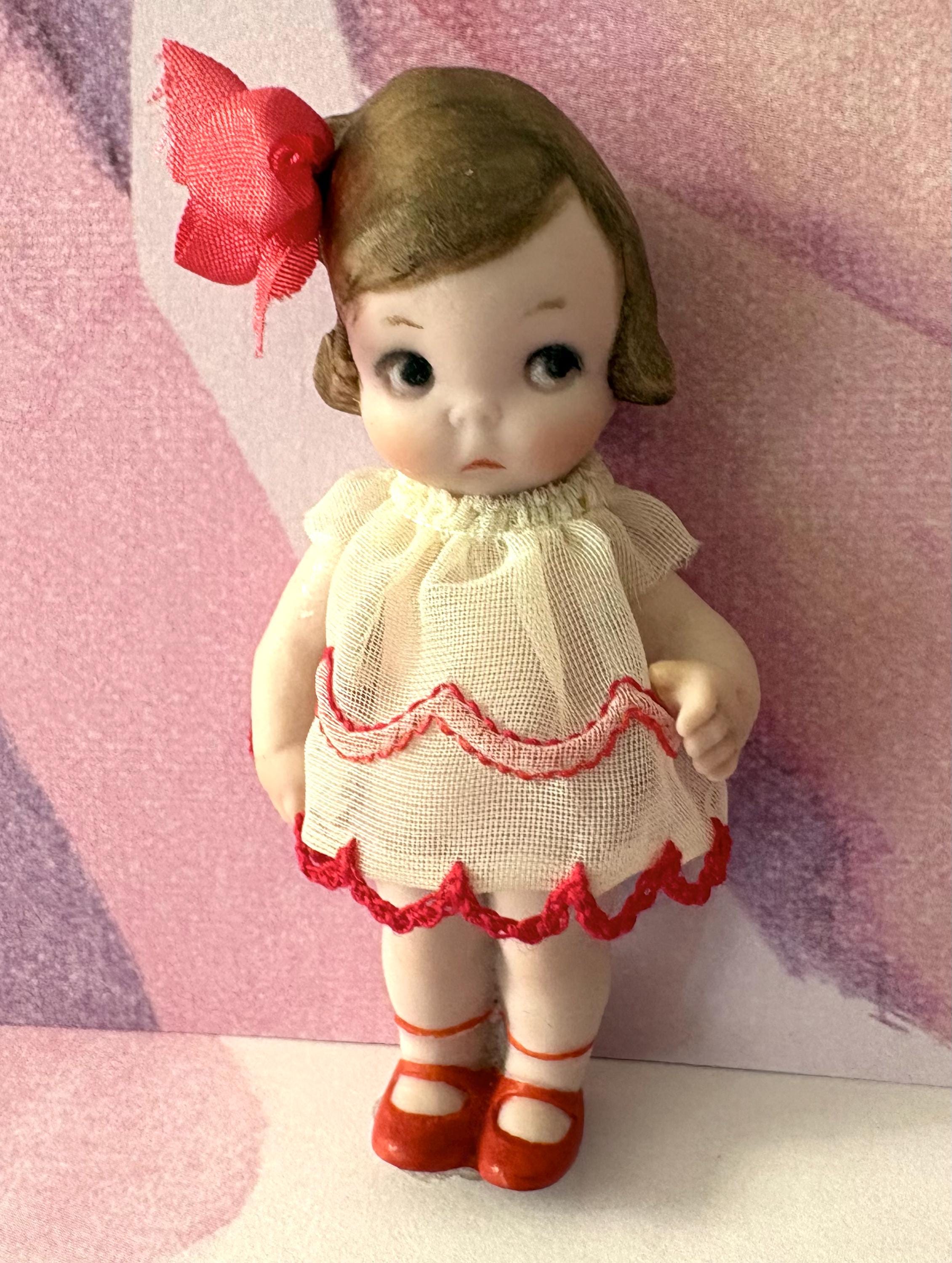 Tiny german bisque antique doll - Etsy 日本