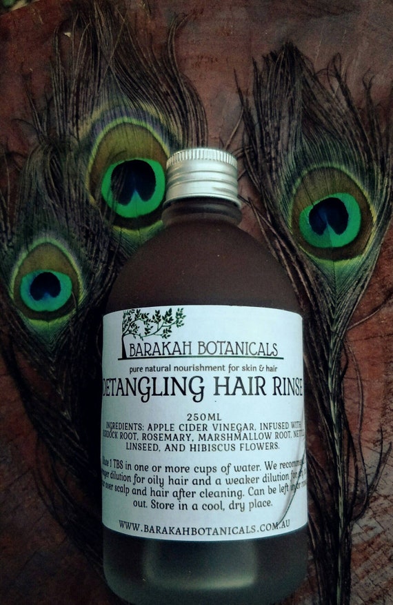 Detangling Hair Rinse Shampoo Bar Acv Burdock Root Etsy