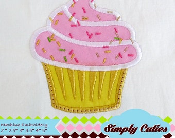Sweet Cupcake MACHINE EMBROIDERY / INSTANT