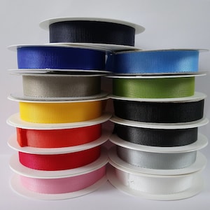 Gurtband 30 mm - 1 Meter Meterware - versch. Farben