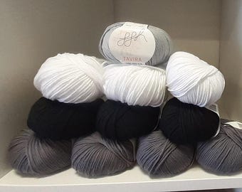 Wool package "GGH TAVIRA" 550g - various colors