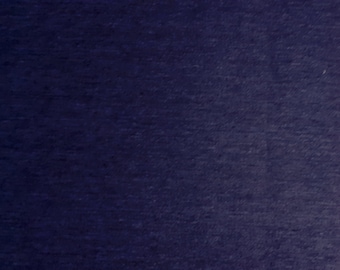 Denim fabric with elastane dark blue - sold by the meter