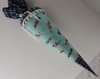 School cone/fabric cover "groovy girls" without blank!