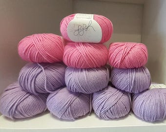Wool package "GGH TAVIRA" 550g - various colors