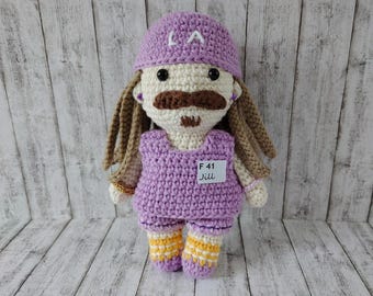 Jill Deimel inspired amigurumi doll - GNTM '26 casting outfit