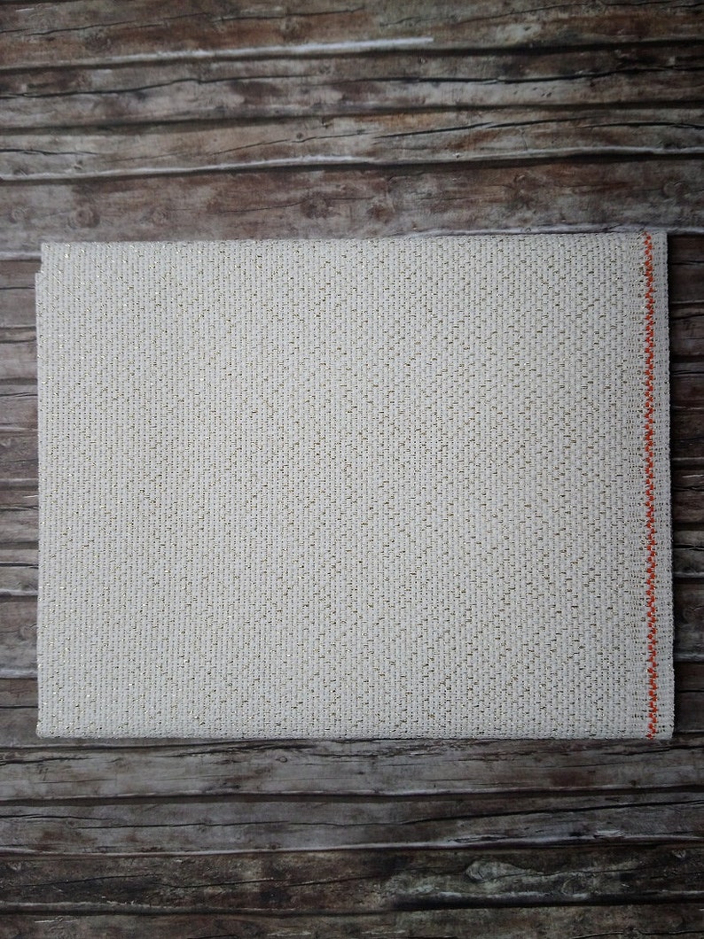 Precut Aida whitesilver