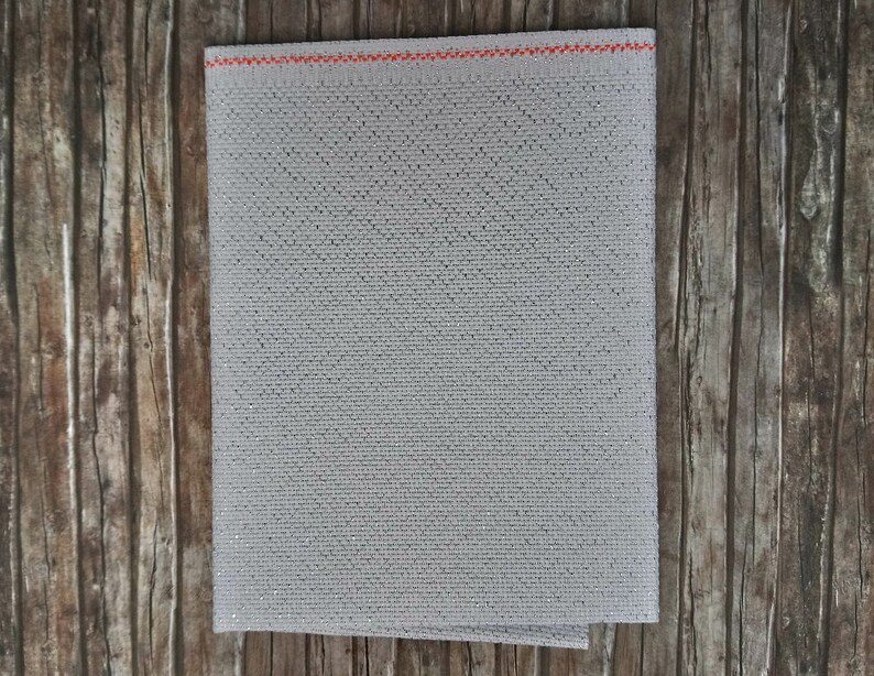 Precut Aida whitesilver
